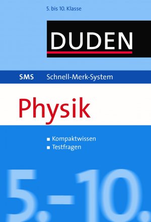 ISBN 9783411725342: SMS Physik 5.-10. Klasse