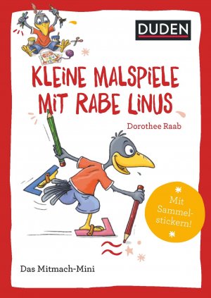 ISBN 9783411850396: Duden Minis (Band 40) – Kleine Malspiele mit Rabe Linus