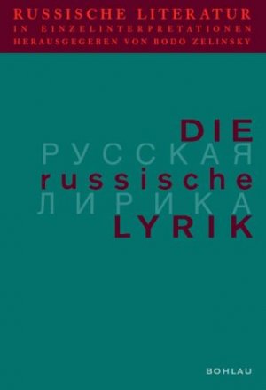 ISBN 9783412158019: Die russische Lyrik