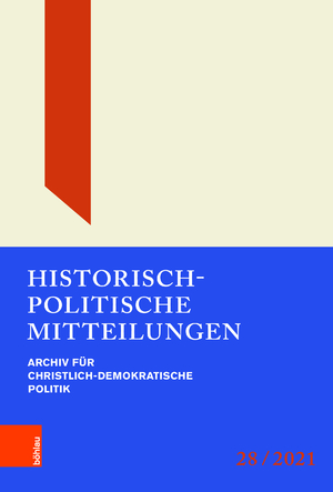 neues Buch – Historisch-Politische Mitteilungen