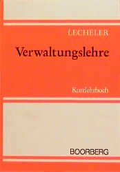 ISBN 9783415013193: Verwaltungslehre