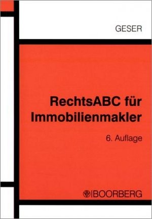 ISBN 9783415032446: RechtsABC für Immobilienmakler