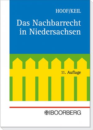 ISBN 9783415036192: Das Nachbarrecht in Niedersachsen