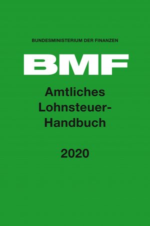 ISBN 9783415065833: Amtliches Lohnsteuer-Handbuch 2020