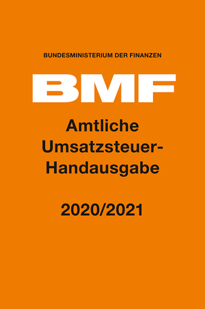 ISBN 9783415069664: Amtliche Umsatzsteuer-Handausgabe 2020/2021