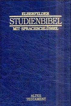 SCM R. Brockhaus - Bibelausgaben, Elberfelder Studienbibel, Altes Testament Altes Testament