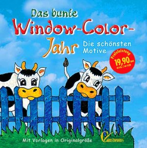 ISBN 9783419535790: Das bunte Window-Color-Jahr. Die schönsten Motive. Mit Vorlage in Originalgröße