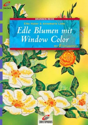 ISBN 9783419562420: Edle Blumen mit Window Color