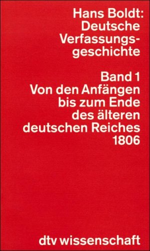 ISBN 9783423044240: Deutsche Verfassungsgeschichte. Politische Strukturen und ihr Wandel