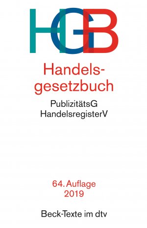 ISBN 9783423050029: Handelsgesetzbuch HGB - mit Einführungsgesetz, Publizitätsgesetz und Handelsregisterordnung