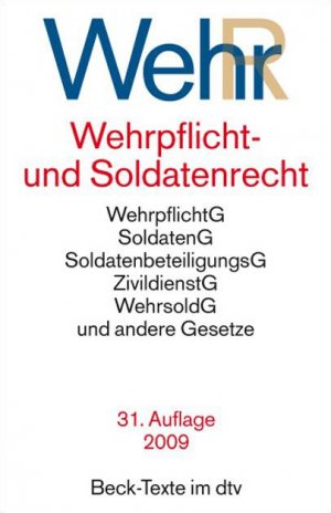 ISBN 9783423050128: Wehrrecht