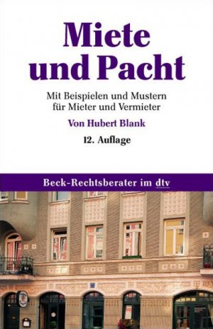 gebrauchtes Buch – Hubert Blank – Miete und Pacht