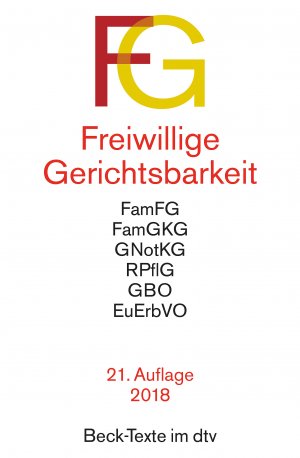 ISBN 9783423055277: Freiwillige Gerichtsbarkeit (dtv Beck Texte)