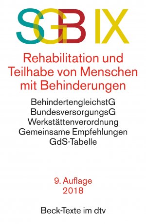 ISBN 9783423057554: SGB IX Rehabilitation und Teilhabe behinderter Menschen