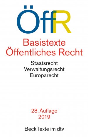 ISBN 9783423057561: Basistexte Öffentliches Recht