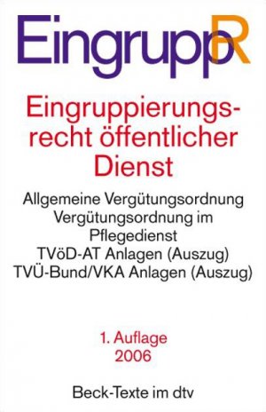 ISBN 9783423057691: Eingruppierungsrecht - Öffentlicher Dienst