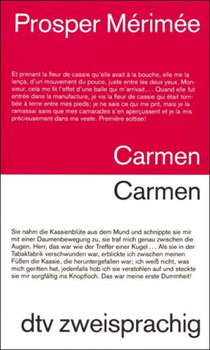 gebrauchtes Buch – Prosper Mérimée – Carmen. Französisch -Deutsch.