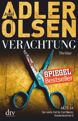 gebrauchtes Buch – Thiess, Hannes und Jussi Adler-Olsen – Verachtung: Der vierte Fall für Carl Mørck, Sonderdezernat Q Thriller (Carl-Mørck-Reihe, Band 4)