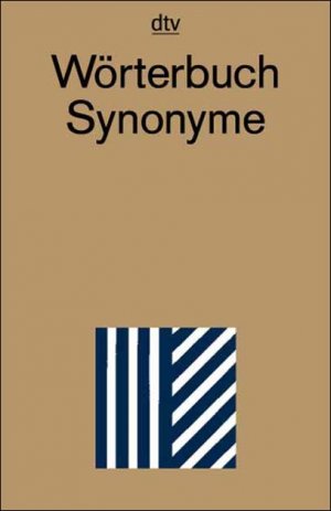 ISBN 9783423325158: Wörterbuch Synonyme