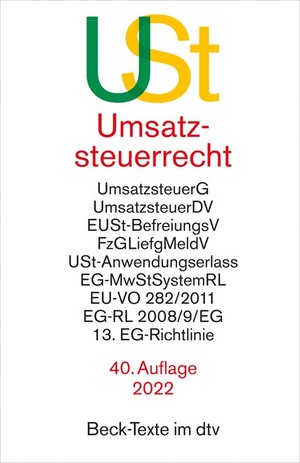 gebrauchtes Buch – Umsatzsteuerrecht