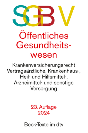 ISBN 9783423532518: SGB V Recht des öffentlichen Gesundheitswesens