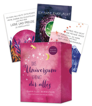 ISBN 9783424153927: Das Universum schenkt dir alles Kartenset - Deck mit 52 Karten