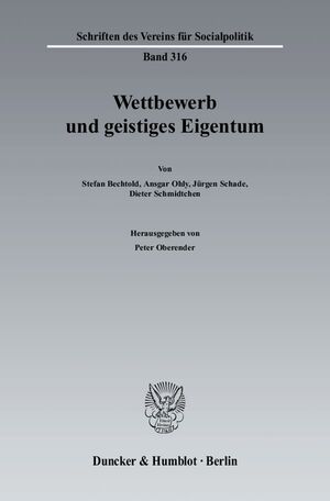 ISBN 9783428125005: Wettbewerb und geistiges Eigentum.