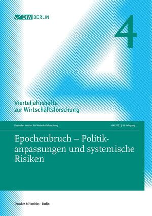 gebrauchtes Buch – Sustainable Finance im Schatten klimatischer Kipppunkte: Finanzwende oder Greenwashing? - Vierteljahrshefte zur Wirtschaftsforschung. Heft 1, 92. Jahrgang (2023).