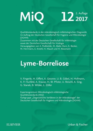 ISBN 9783437226052: MIQ 12: Lyme-Borreliose - Qualitätsstandards in der mikrobiologisch-infektiologischen Diagnostik