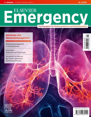 ISBN 9783437482144: ELSEVIER Emergency. Atemwege und Atemwegsmanagement. 2/2024: Fachmagazin für Rettungsdienst und Notfallmedizin