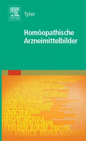 gebrauchtes Buch – Tyler, Margaret L – Homöopathische Arzneimittelbilder. Ins Deutsche übertragen, nach den Quellen überprüft und bearbeitet von Rainer Wilbrand