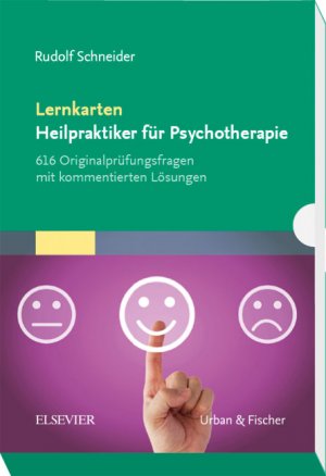 ISBN 9783437583858: Lernkarten Heilpraktiker für Psychotherapie - 616 Originalprüfungsfragen mit kommentierten Lösungen