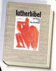 ISBN 9783438019288: Lutherbibel mit Bildern von HAP Grieshaber