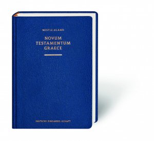 ISBN 9783438051400: Nestle-Aland Novum Testamentum Graece | 28., revidierte Auflage | Barbara Aland | Buch | Standardausgabe, blau | 890 S. | Griechisch (bis 1453) | 2012 | Deutsche Bibelges. | EAN 9783438051400