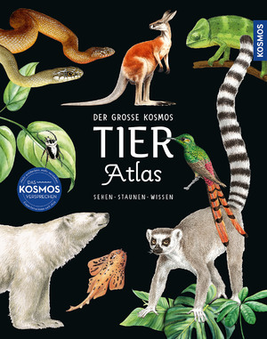 ISBN 9783440177945: Der große Kosmos Tieratlas - mit über 1.700 einzigartigen und wunderschönen Tierzeichnungen zum Entdecken und Staunen