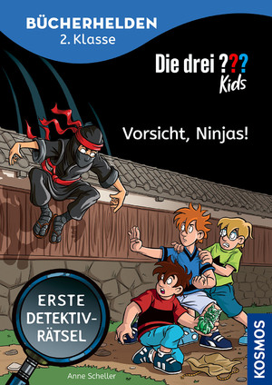 ISBN 9783440179475: Die drei ??? Kids, Bücherhelden 2. Klasse, Vorsicht, Ninjas! – Erste Detektivrätsel, Erstleser Kinder ab 7 Jahre