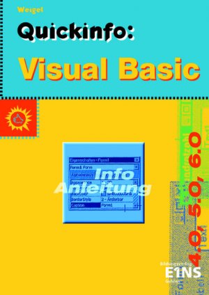 ISBN 9783441039563: Quickinfo: Visual Basic 4.0, 5.0, 6.0 : Lehr-/Fachbuch