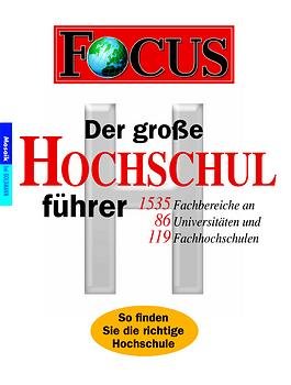 ISBN 9783442390366: Der große Hochschulführer – Die 20 wichtigsten Fächer. Mehr als 1300 Fachbereiche. 110 Fachhochschulen. 85 Universitäten