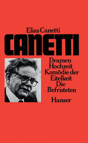 neues Buch – Elias Canetti – Canetti, E: Dramen