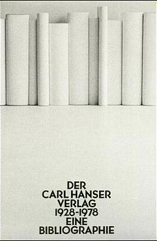 ISBN 9783446126589: 2 Bücher Verlagsgeschichte : Der Carl Hanser Verlag 1928-1978 - Eine Bibliographie + Der Insel Verlag. Eine Bibliographie 1899-1969