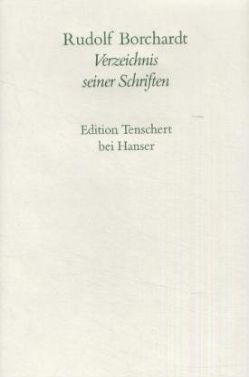 ISBN 9783446180338: Verzeichnis aller Schriften