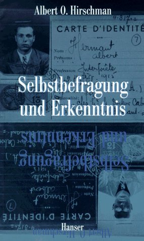 ISBN 9783446187535: Selbstbefragung und Erkenntnis