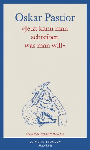 ISBN 9783446202771: "Jetzt kann man schreiben was man will" - Werkausgabe Band 2