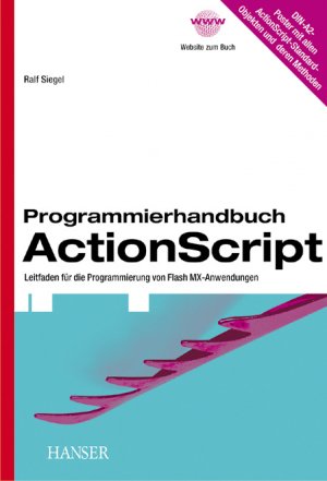 ISBN 9783446221161: Programmierhandbuch ActionScript – Leitfaden für die Programmierung von Flash MX-Anwendungen