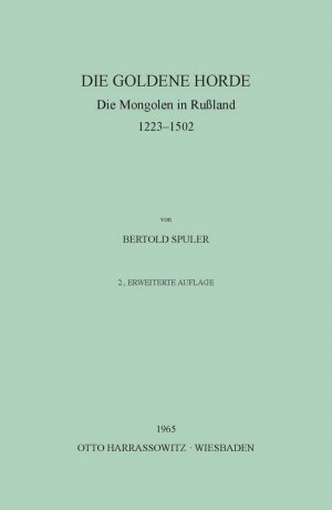 ISBN 9783447008884: Die Goldene Horde – Die Mongolen in Russland 1223-1502