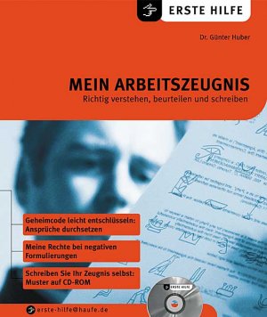 ISBN 9783448055849: Mein Arbeitszeugnis – Richtig verstehen, beurteilen und schreiben