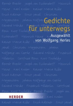 ISBN 9783451070754: Gedichte für unterwegs