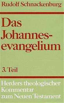 ISBN 9783451173356: Herders theologischer Kommentar zum Neuen Testament / Johannesevangelium – Kommentar zu Kapitel 13-21