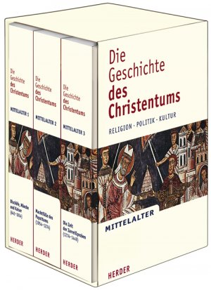 ISBN 9783451293726: Die Geschichte des Christentums - Religion Politik Kultur - Mittelalter. Band 1: Bischöfe, Mönche und Kaiser (642-1054). Band 2: Machtfülle des Papsttums (1054-1274). Band 3: Die Zeit der Zerreißproben (1274-1449)