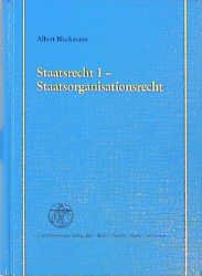 ISBN 9783452201249: Staatsrecht I - Staatsorganisationsrecht